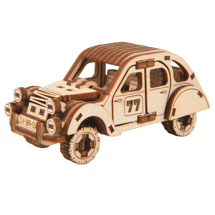 Wooden City Superfast: Rally Car 2 (Economy Car)