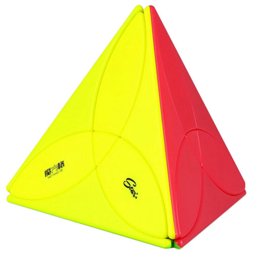 QiYi Clover Pyraminx Stickerless Cube