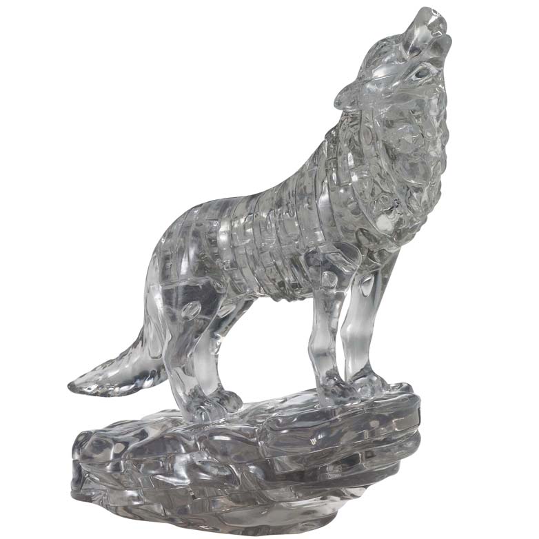 3D Crystal Puzzle - Wolf Schwarz