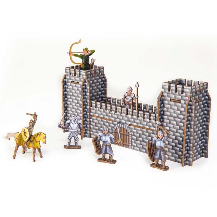 3D Bastelset "Ritterburg"