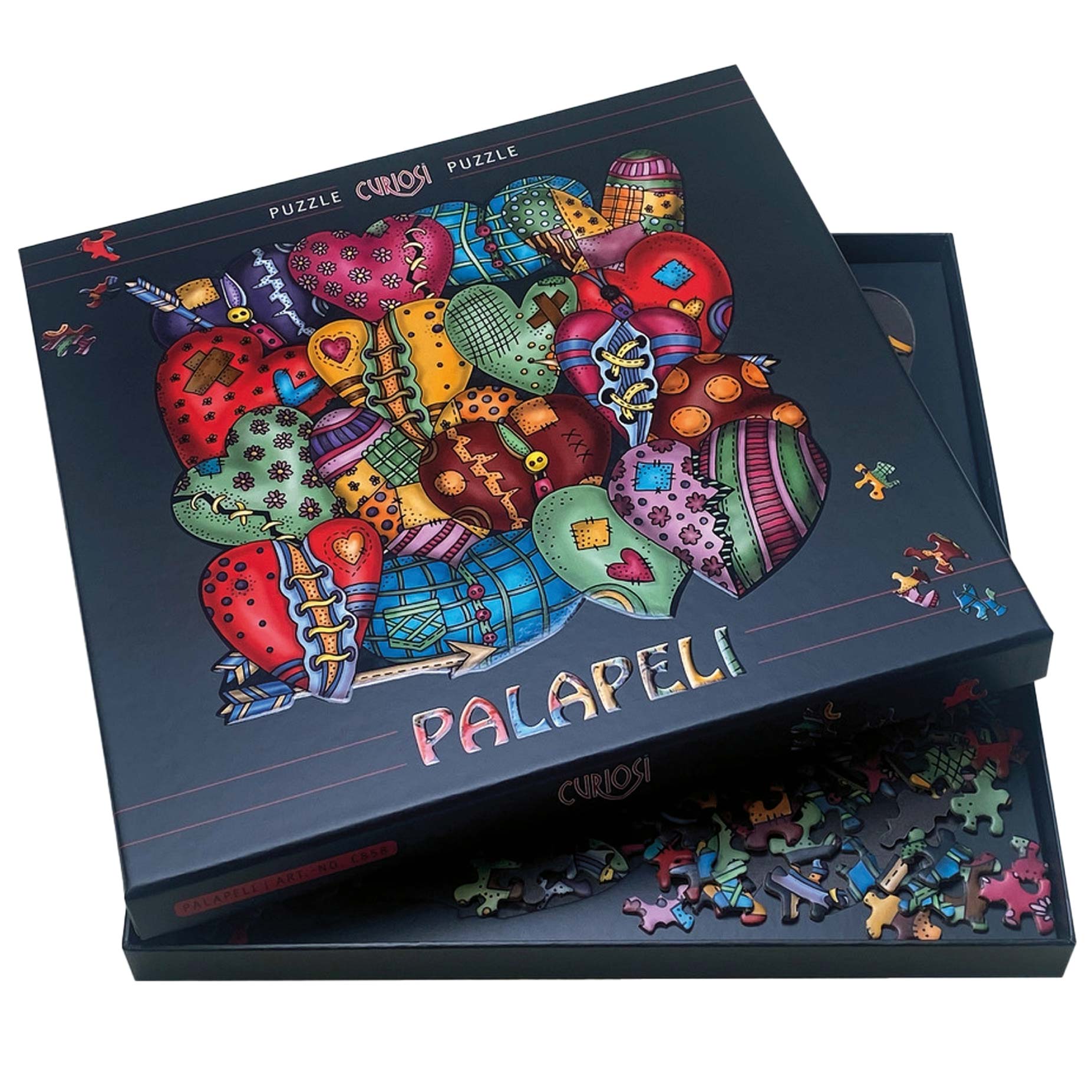 Puzzle Palapeli "Herzen"