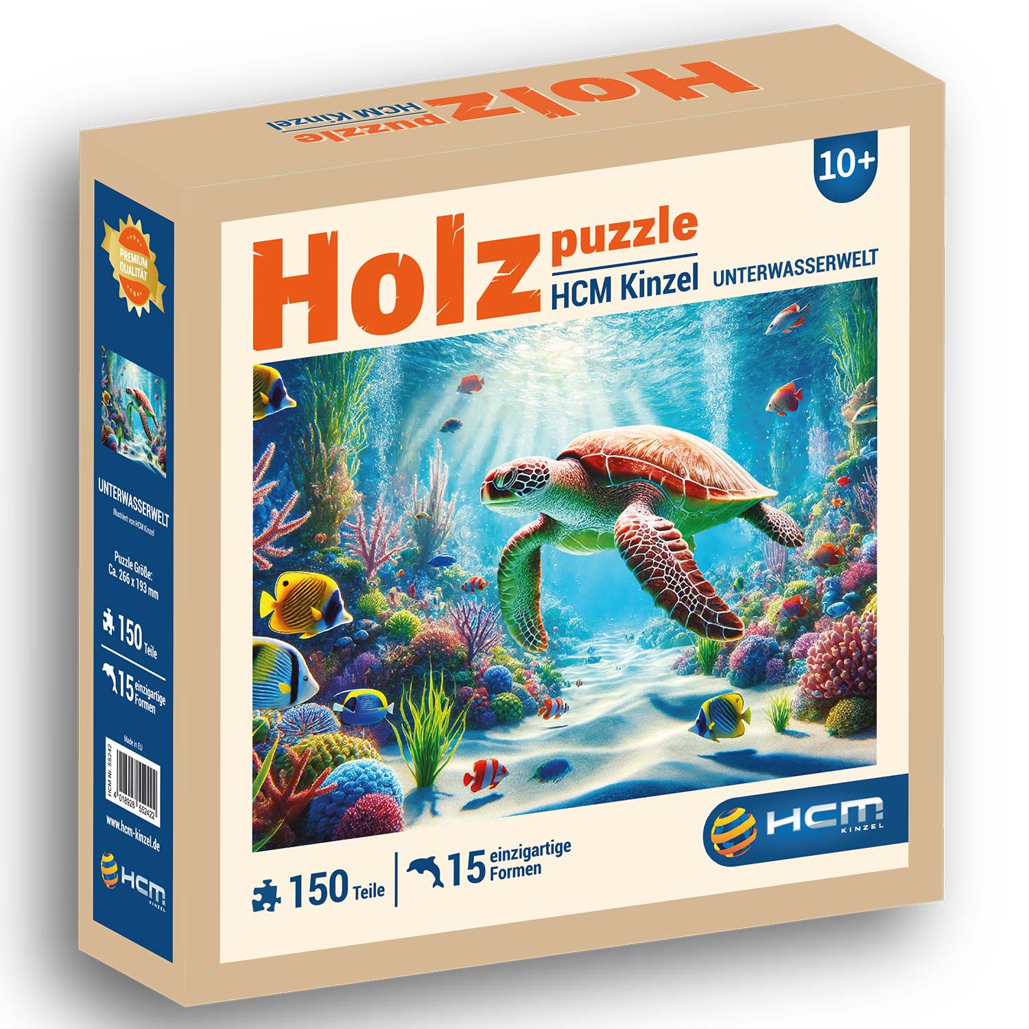 Holzpuzzle - Unterwasserwelt 150 Teile