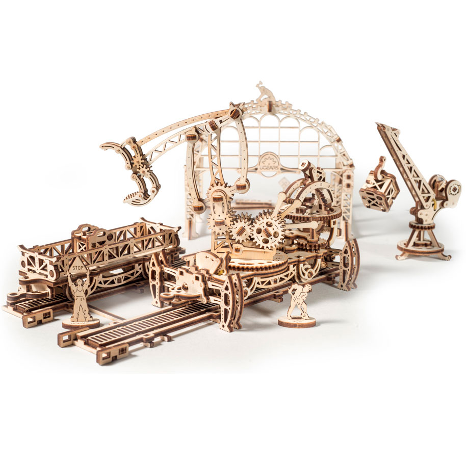 Ugears Rail Manipulator (Mechanical Town Series)