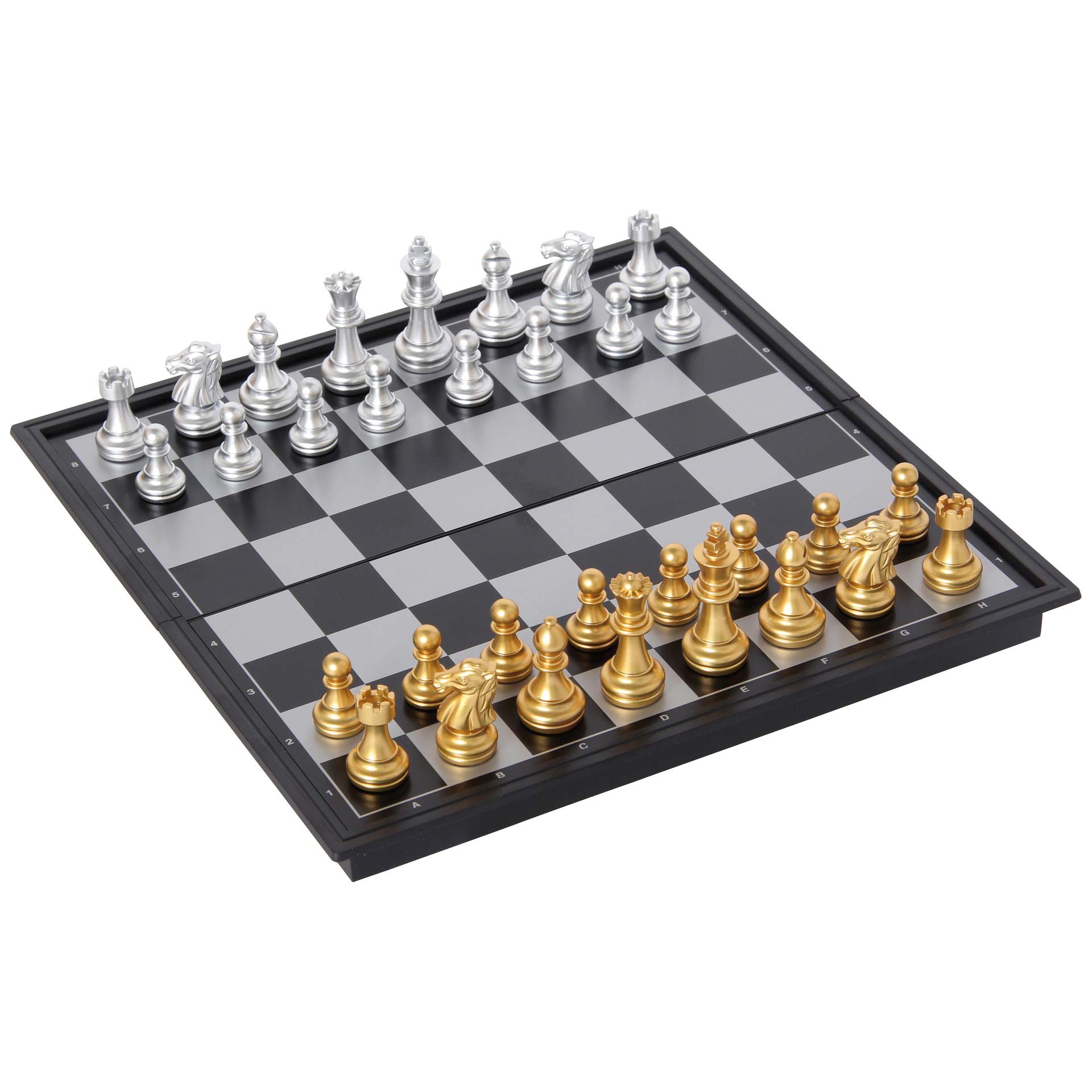 Schachkassette magnetisch schwarz, Königshöhe 50mm