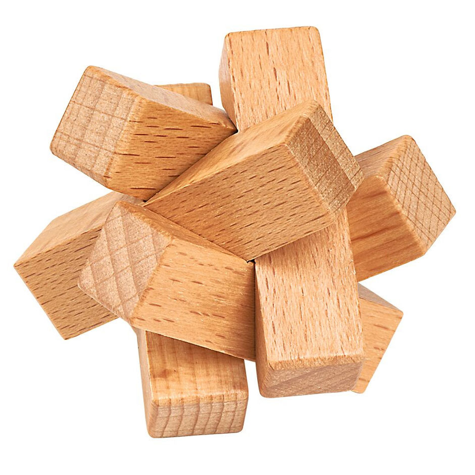 Professor Puzzle Mini IQ Rätsel Knoten