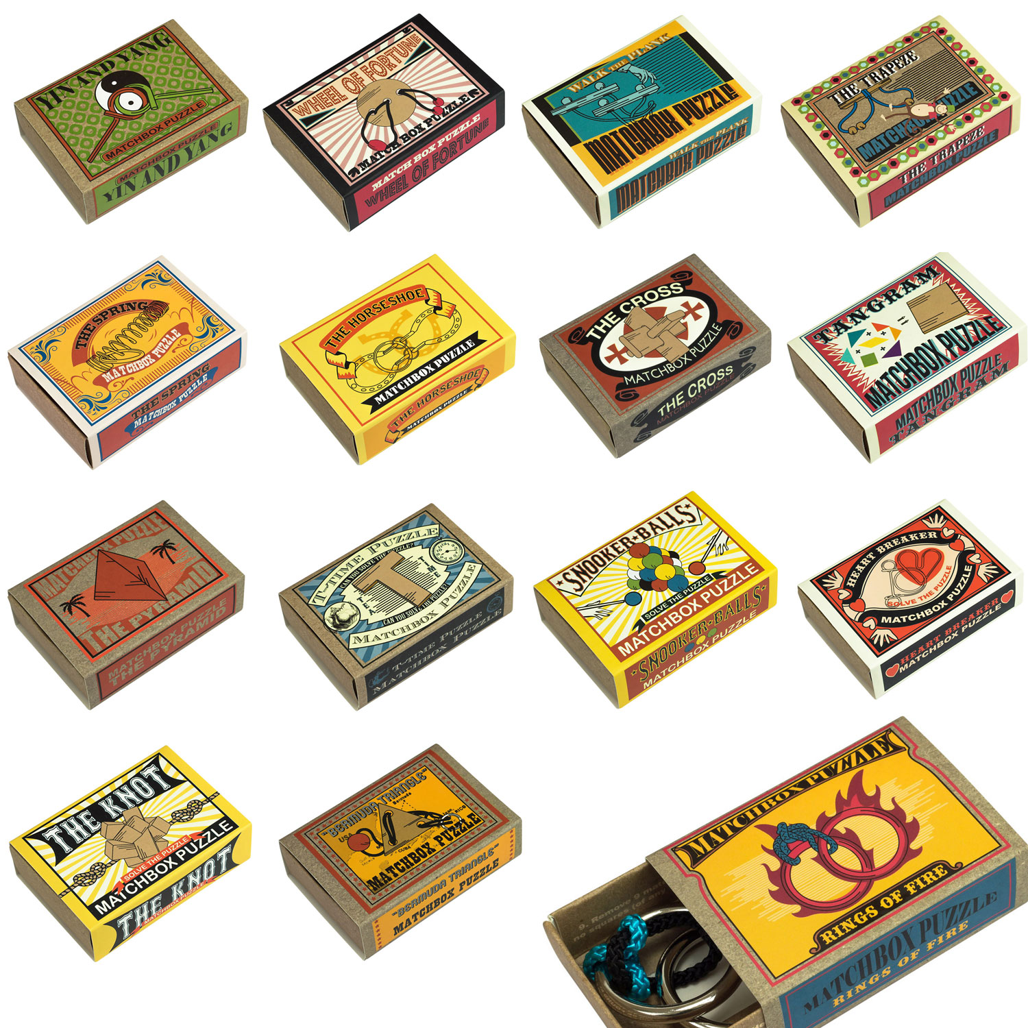 Matchbox Puzzle Sparpaket