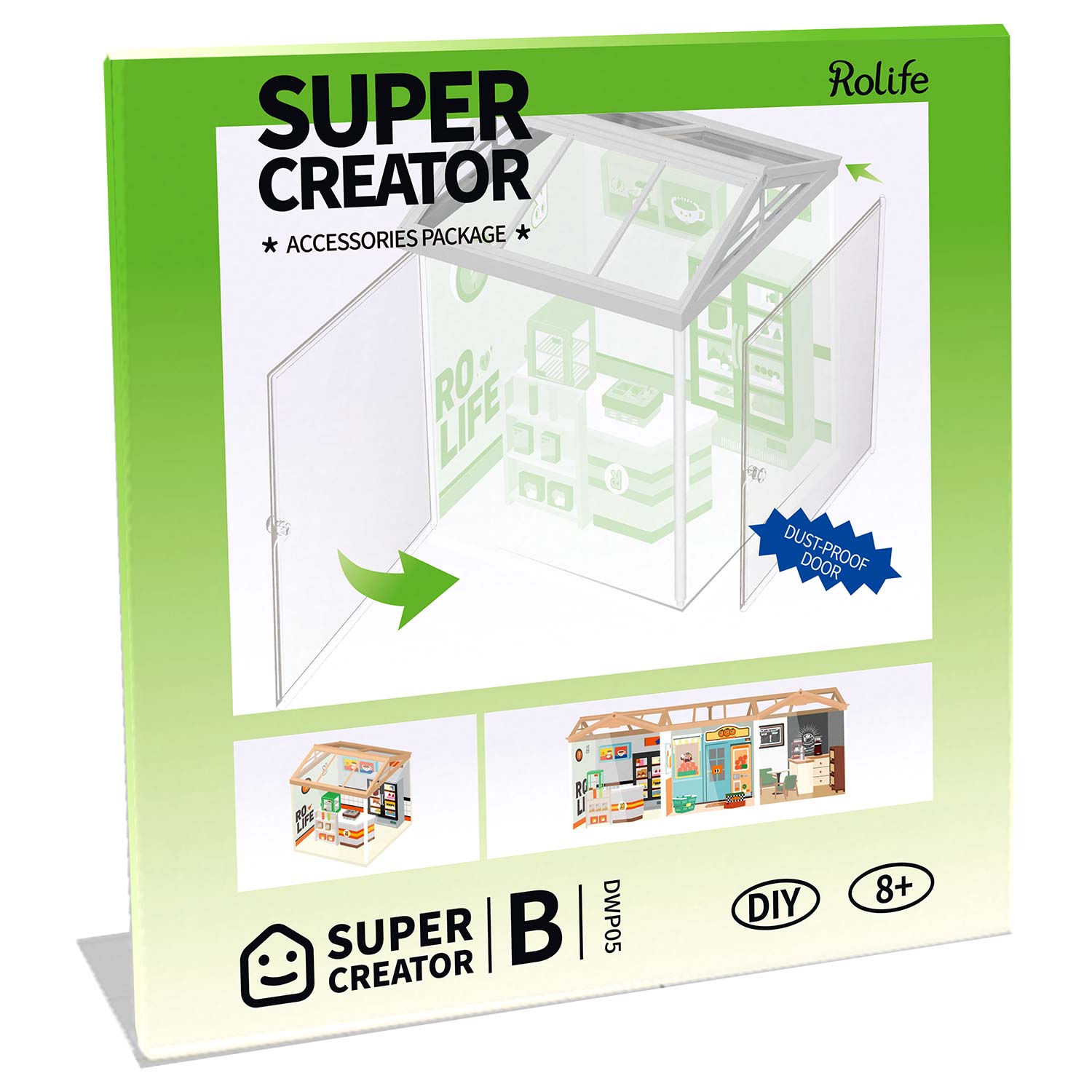 Rolife: Seitenwand (Tür) für DW001 - DW008