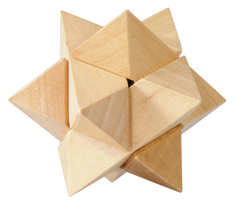 Holzpuzzle "Stern"