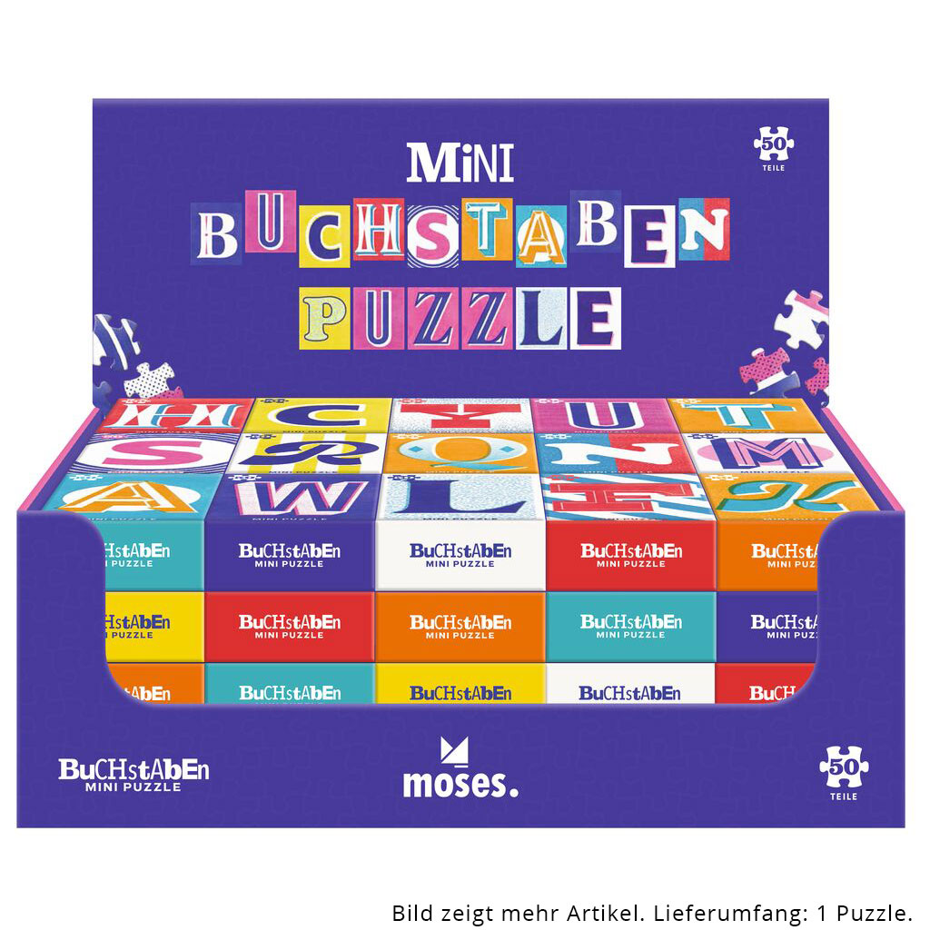 Mini Buchstaben Puzzle - A