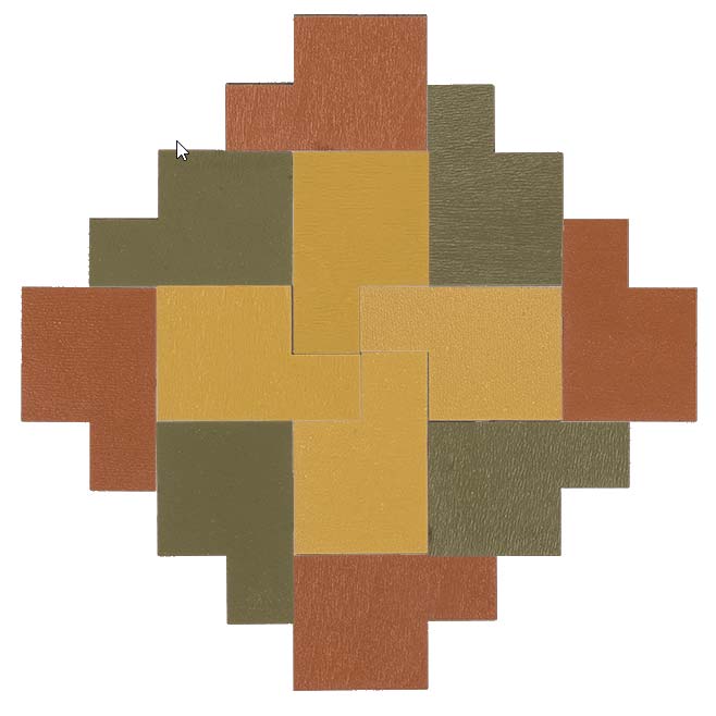 Holzpuzzle "Legepuzzle Kreuz"