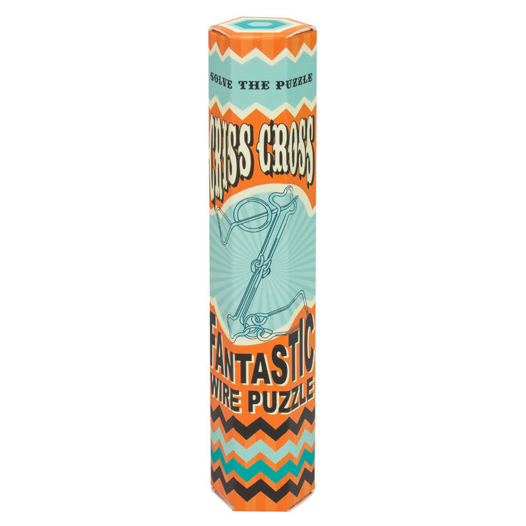 Fantastic Wire Puzzle Criss Cross/Zick Zack