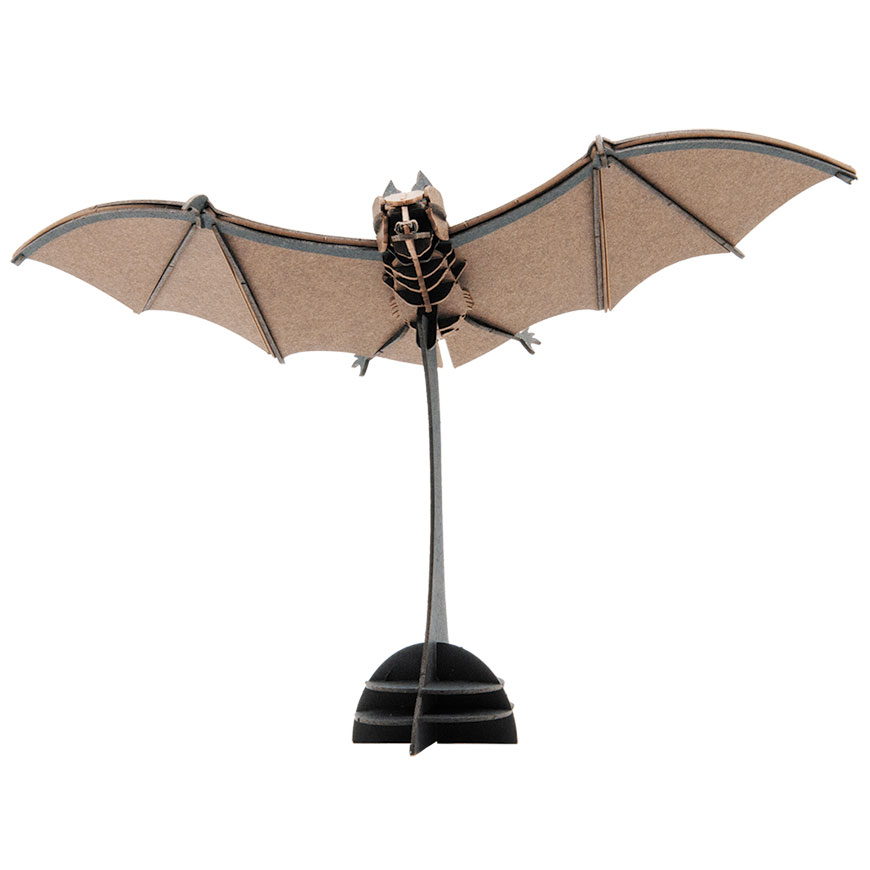 3D Papiermodell Fledermaus