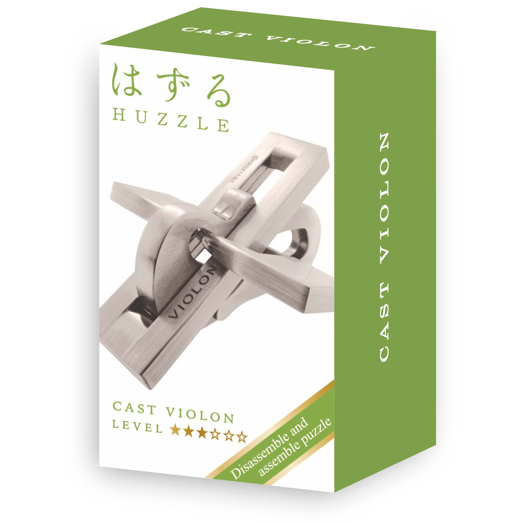 Mini Huzzle Violon (Silber)