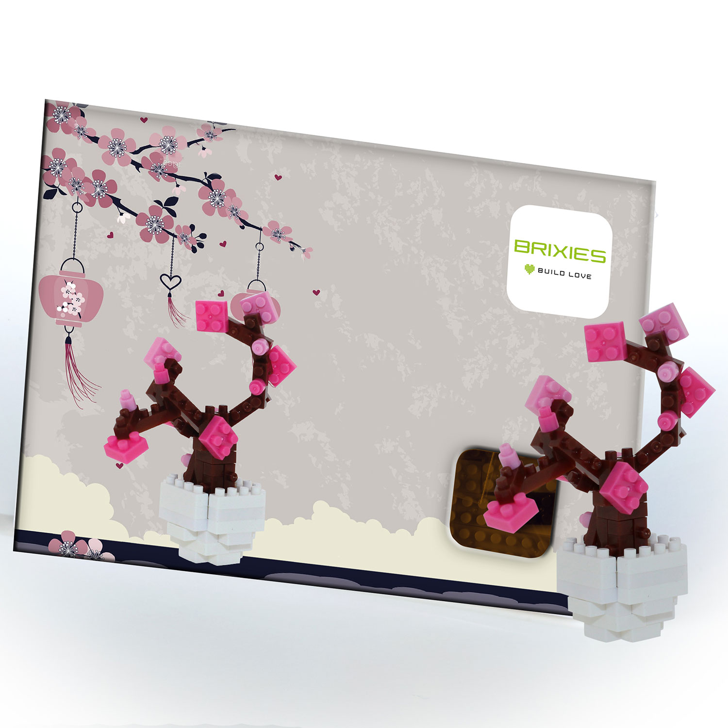 Brixies Postkarte Kirschbaum