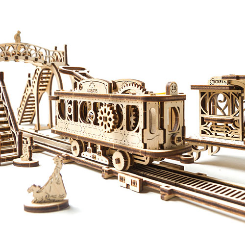 Ugears Tram Line (Mechanical Town Series)