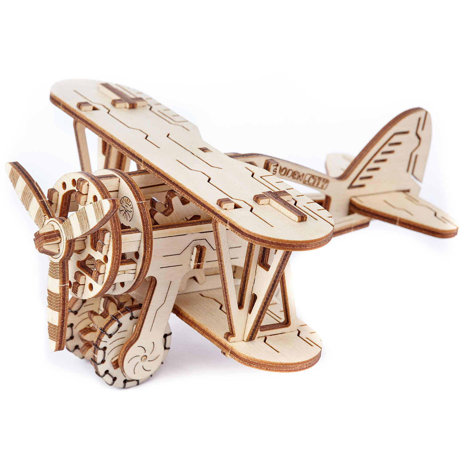 Wooden.City: Biplane (Doppeldecker)
