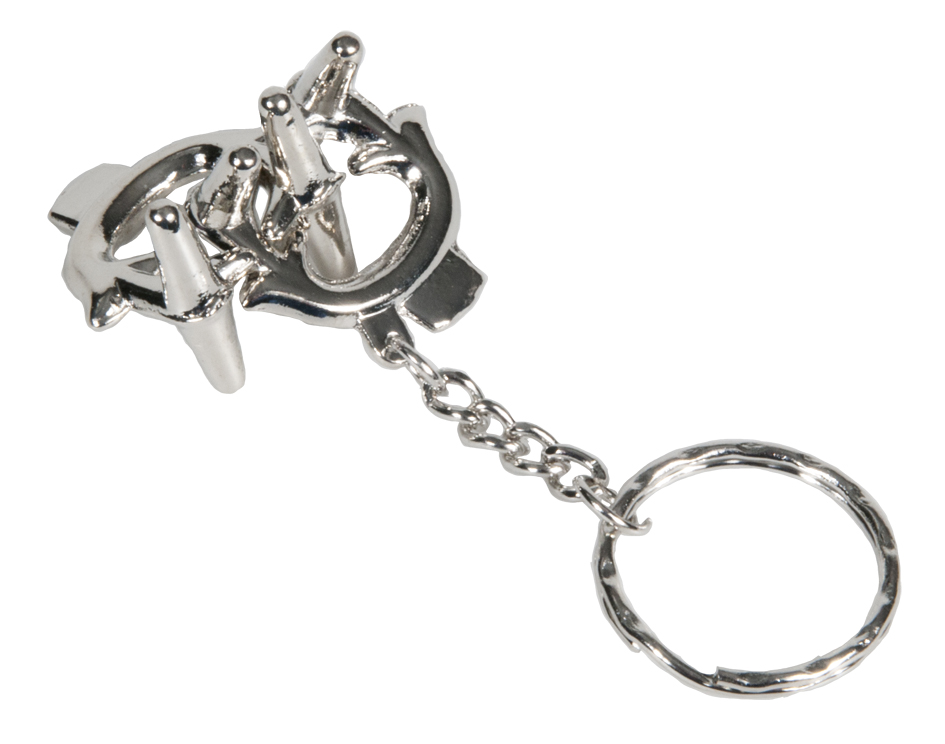 Schlüsselanhänger "2 Hirschgeweihe"